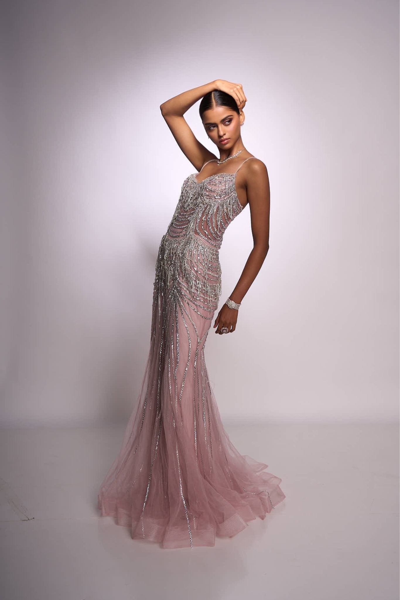 Soft Pink Gem Stone Glow